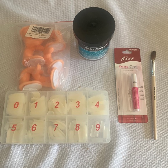 Mia Secret Clear Acrylic Powder bundle - Picture 1 of 6